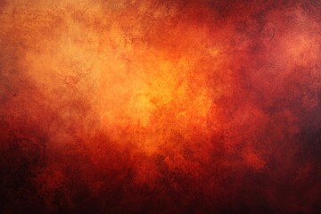 Fototapeta premium Abstract red and orange background, dark brown background, blurred, grunge texture