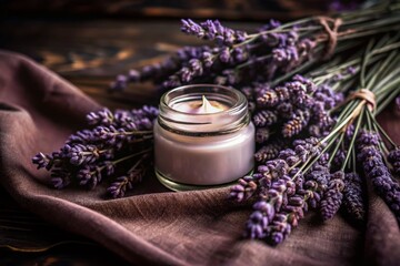 Lavender Cream with Essential Oils for Skincare | Relaxing Aromatherapy