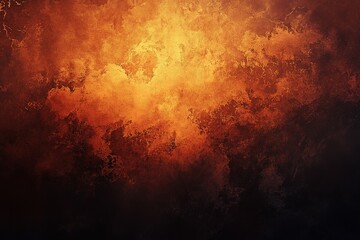 Grunge-inspired brown and orange background, with dark and light tones