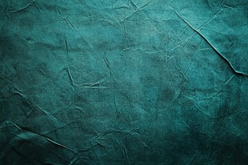 Obraz premium Dark teal background, dark green background, paper texture, blank page for writing on, minimalistic, no text, no letters