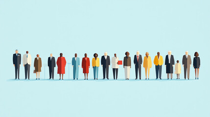 A powerful visual representation of income inequality among different demographics.