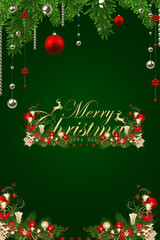 christmas greeting card