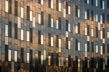 Modern residential building with cladding