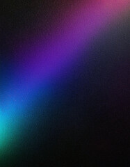Obraz premium Mesmerizing gradient of teal, blue, purple, and pink hues on a textured dark background. An ethereal glow, perfect for modern designs or cosmic aesthetics. Captivating and serene.
