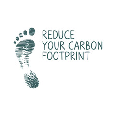 Fashionable Reduce Your Carbon Footprints T Shirt, Climate Change T Shirt Design