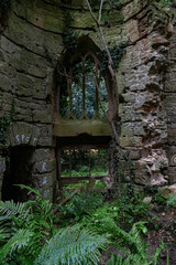 Naklejka premium Ruins of Crawford Priory Scotland