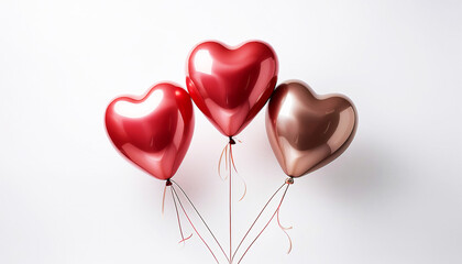 heart shaped balloons