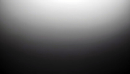 A grayscale gradient image features a smooth transition from light to dark.  No objects are present. The background is solid, conveying a calm and minimalist aesthetic.