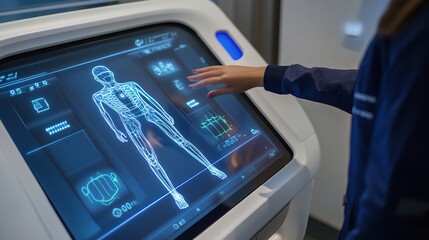 Interactive Human Anatomy Display Technology