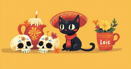 3d Day of the Dead  Icons