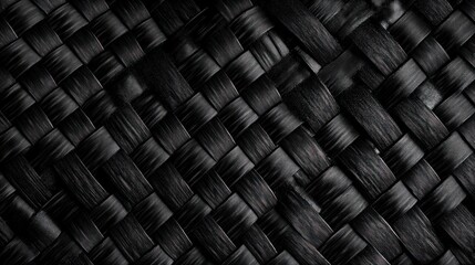 Fototapeta premium Carbon fiber texture featuring intricate woven details, emphasizing the strength and elegance of the material.
