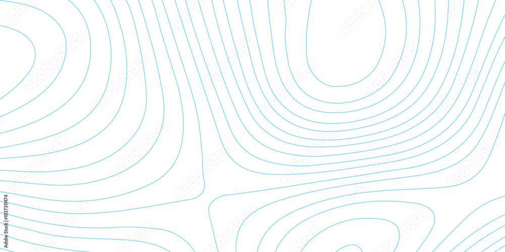 Poster abstract design with seamless pattern with lines topographic map. geographic mountain relief. retro 