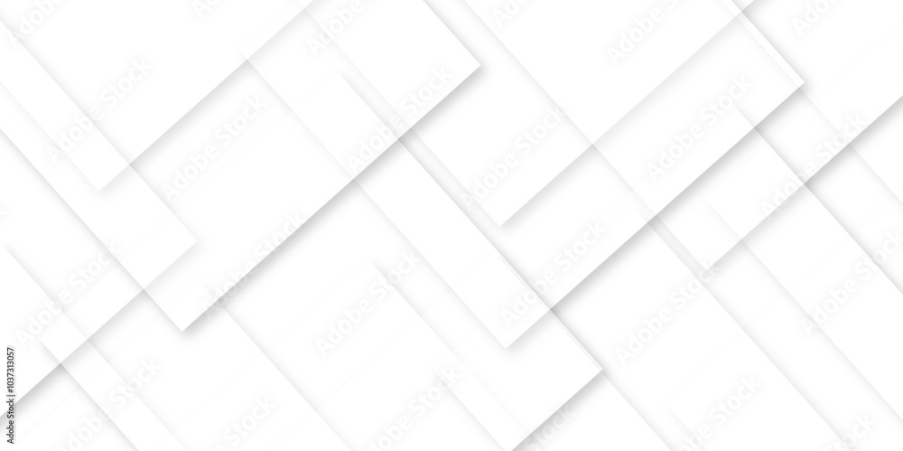 Poster abstract modern white and gray pattern geometric luxury gradient line background random square shape