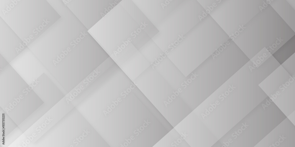 Poster abstract modern gray, silver pattern geometric luxury gradient line background random square shape d