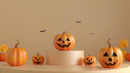 Halloween Pumpkins Decoration