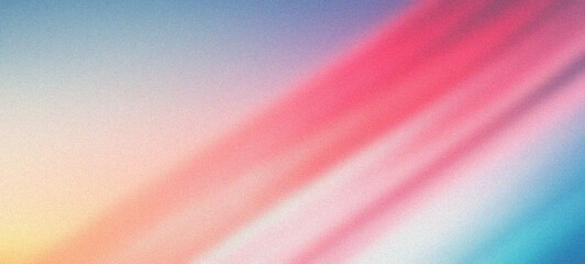 A gentle gradient of pink transitioning to blue grainy texture background, evoking a soft and dreamy atmosphere with a smooth color flow.