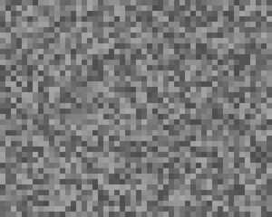 a pixelated, grayscale pattern composed of various shades of black, white, and gray. The texture resembles a mosaic or concrete surface, ideal for industrial backgrounds or abstract designs.