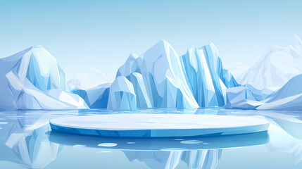 iceberg in polar regions