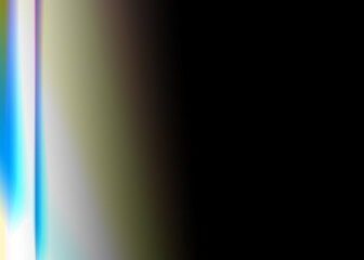 Retro Vintage Light Leak Photo Overlay on Black Background | Classic Film Light Leak Effect | Authentic Lens Flare and Color Fade Overlay for Photography, Graphic Design, Video Editing, and Artwork