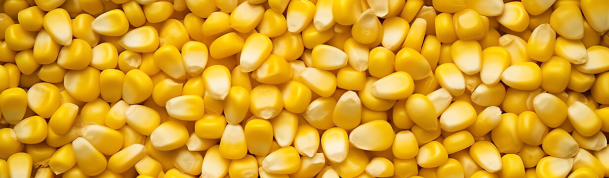 corn background, AI generated
