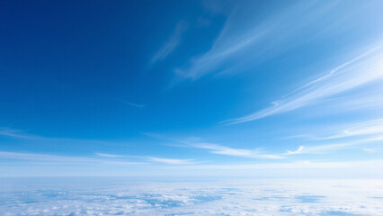 Fototapeta premium Blue Sky Image, nature background, gradient color