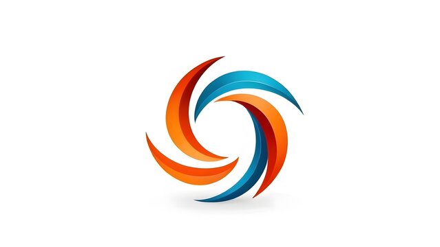 Modern Corporate Business Brand Logo Design Isolated on JPG White Background, Generated BY AI,