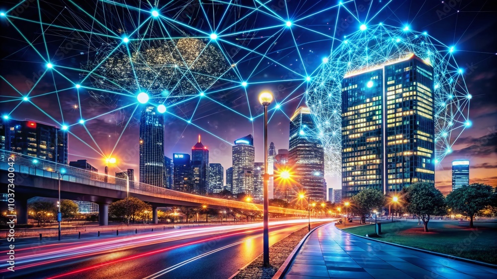 Poster neural network unlocking the future of ai texts in urban exploration photography