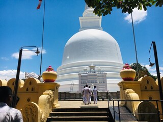 SriLankan stupa. 