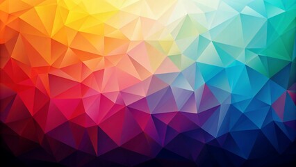 Naklejka premium Abstract Low Poly Background image