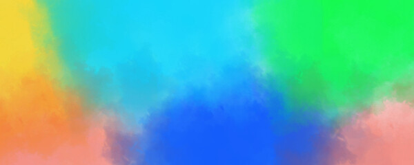 Vibrant Multicolored Gradient Vector with Soft Transitions and Blended Hues of Blue, Green, and Orange, Ideal for Use in Creative Digital Art, Graphic Design, and Website Backgrounds
