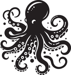 Octopus vector illustration © Hai