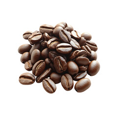 Naklejka premium Roasted Coffee Beans Close Up