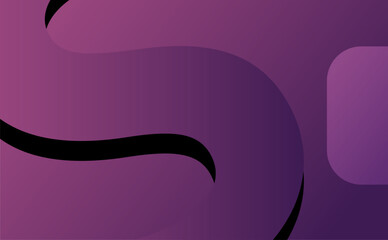 abstract gradient geometric shapes background. Cool flat vector design