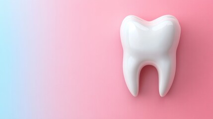 Fototapeta premium Abstract background template of dental and tooth