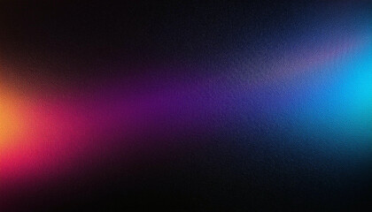 Obraz premium Immerse yourself in a vibrant spectrum of neon hues, gracefully transitioning across a textured backdrop. A captivating display of color and depth, perfect for design inspiration.