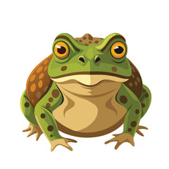 toad on white background