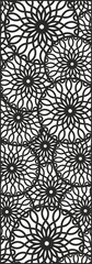 Nature's Geometry: Intertwined Floral Designs