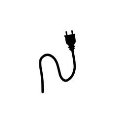 Electrical power plug icon symbol