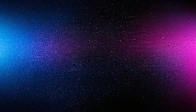 Textured wall, illuminated by blue and pink neon lights.  No people. The background is a dark, solid color.  The atmosphere is vibrant and energetic.