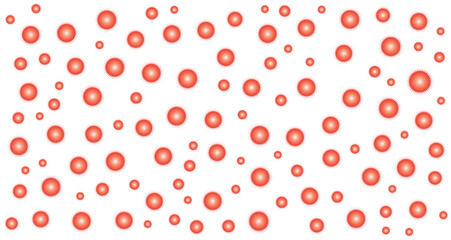 Abstract Sunburst Pattern Background – Red Circular Design on Light Pastel Backdrop