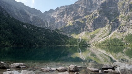 Morskie Oko, Zakopane, Poland  Summer time , lakes , mountain  © Tadas