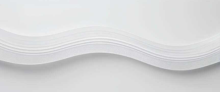3D Light White Background