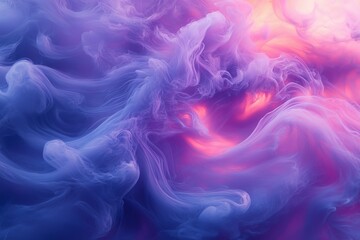 Fototapeta premium Violet Smoke Dreams: Luxury Design Asset