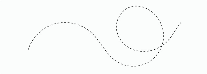  dotted line trip dashed trace destination track plan and silhouette, travelling symbol .  vector illustration. EPS 10