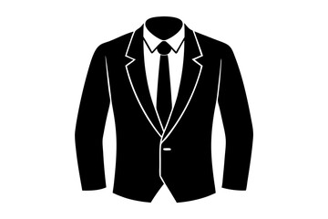 Suit | isolated vector illustration on white background