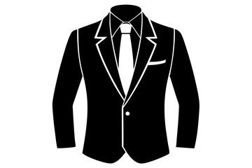 Suit | isolated vector illustration on white background