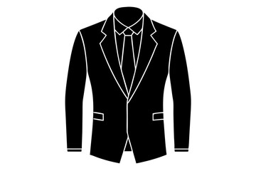 Suit | isolated vector illustration on white background