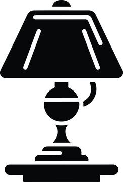 recommend clip art: table lamp vector