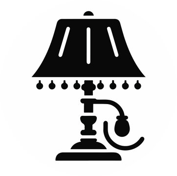 recommend clip art: table lamp vector