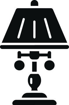recommend clip art: table lamp vector